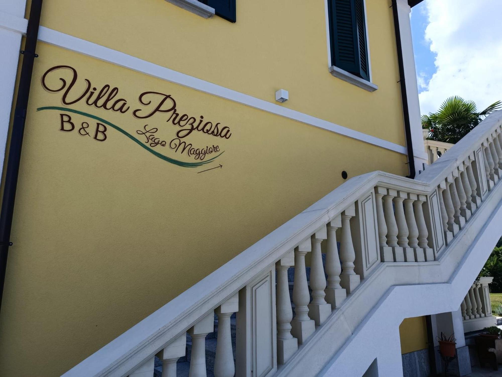 B&B Villa Preziosa Lago Maggiore Lesa Buitenkant foto